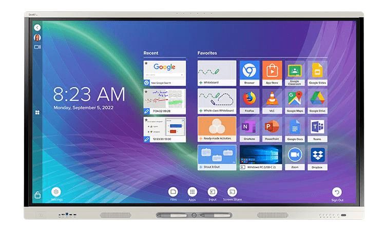 İnteraktiv lövhə Smart Board MX055-V4 interactive display with iQ SBIDMX255-V4 — İnteraktiv panellər və LED ekranlar, Bakı
