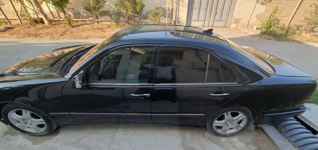Mercedes E 220, 2.2 L, 2000 il, 486 690 km — Avtomobillər, Bakı (8)