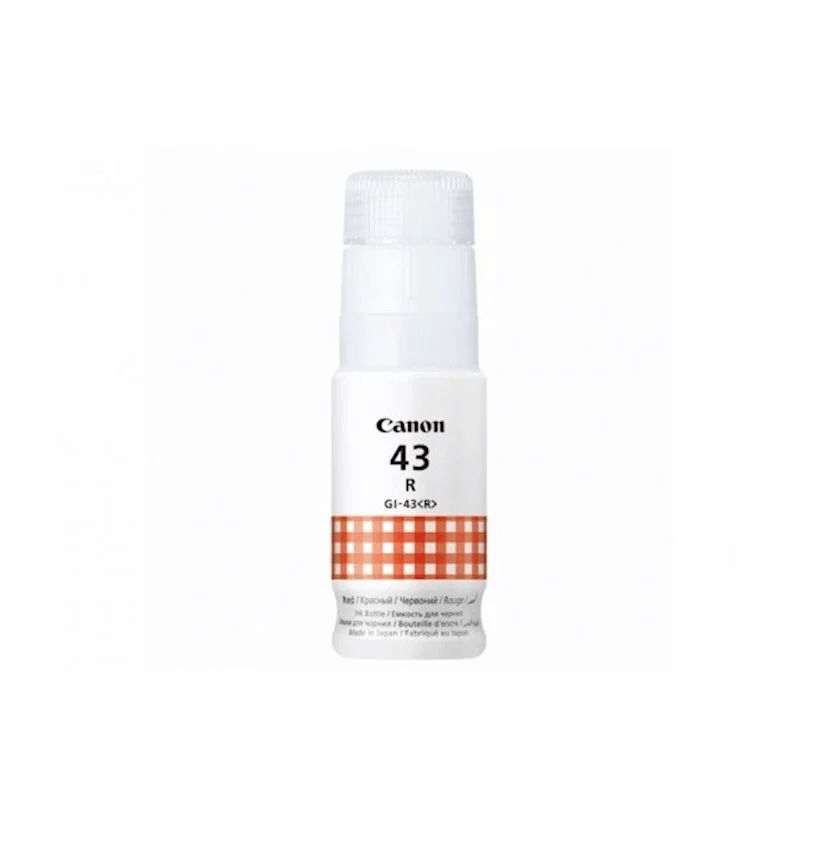Kartric Canon INK Bottle GI-43 Red 4716C001 — Printerləri, Bakı