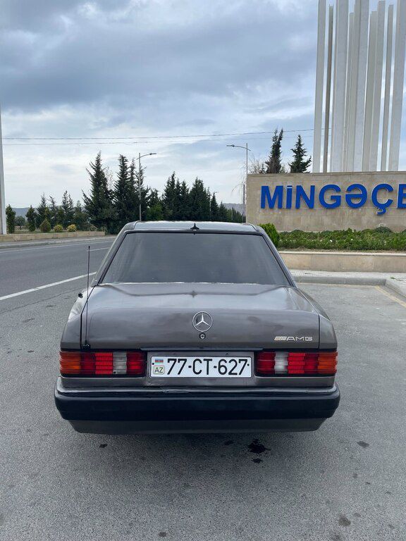 Mercedes 190, 1.8 L, 1992 il, 181 883 km 77-CT-627 — Avtomobillər, Mingəçevir (2)