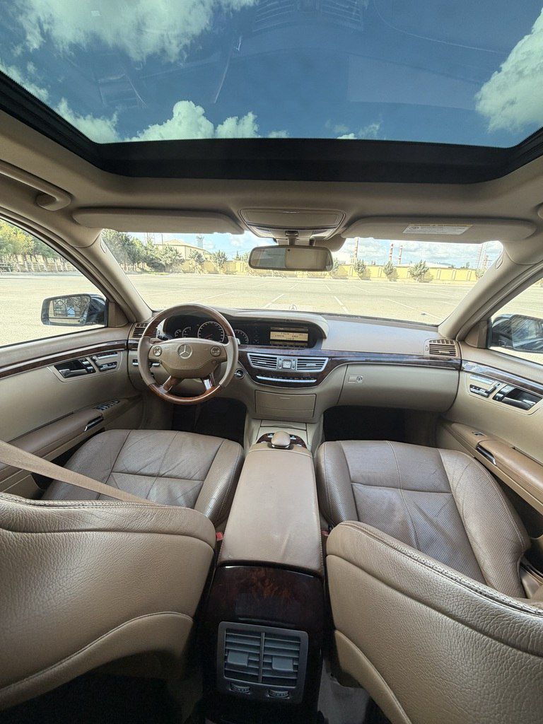 Mercedes S 350, 3.5 L, 2007 il, 112 600 km — Avtomobillər, Bakı (7)