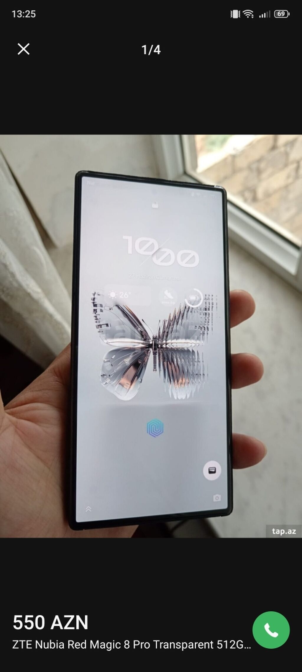 ZTE Nubia Red Magic 8 Pro, 512 GB, rəng - Qara — Smartfonlar, Şirvan