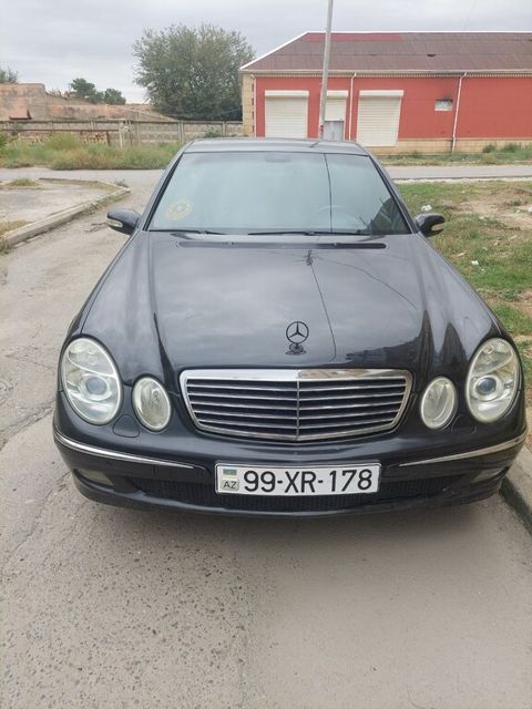 Mercedes E 240, 2.6 L, 2002 il, 383 000 km — Şirvan