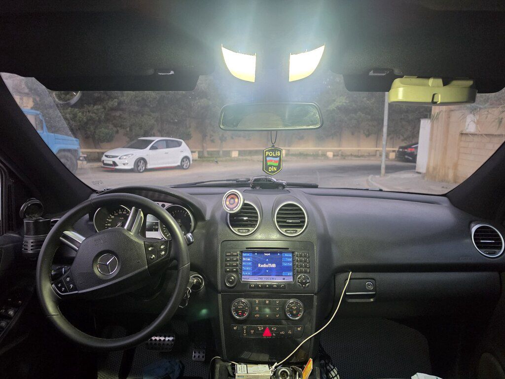 Mercedes ML 350 4MATIC, 3.0 L, 2007 il, 135 000 km 77-GE-255 — Avtomobillər, Bakı (9)