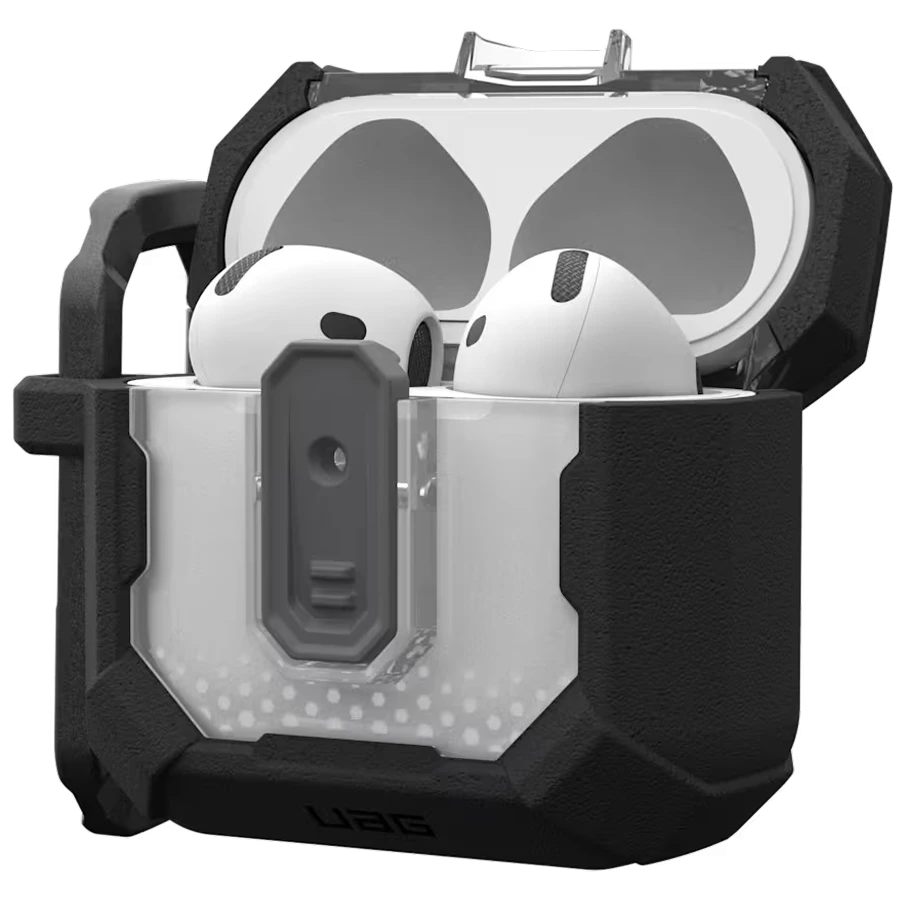Qoruyucu örtük UAG Plasma MagSafe ilə AirPods (Gen.4) üçün, Qara — Smartfon aksesuarları, Bakı (3)