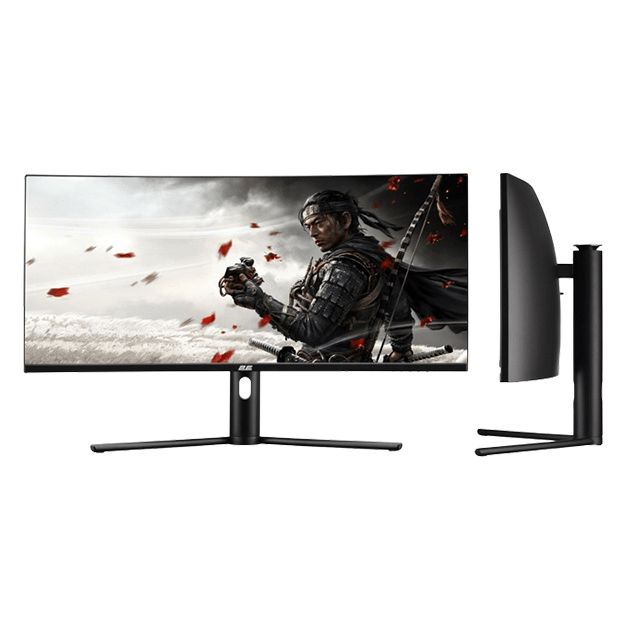 Моnitor 2E gamıng 34" G3422B 2xHDMI, dp, mm, va, 3440x1440, 165Hz, 1ms, ntsc 85%, curved, FreeSync, has 2E-G3422B-01.UA — Monitorlər, Bakı (2)