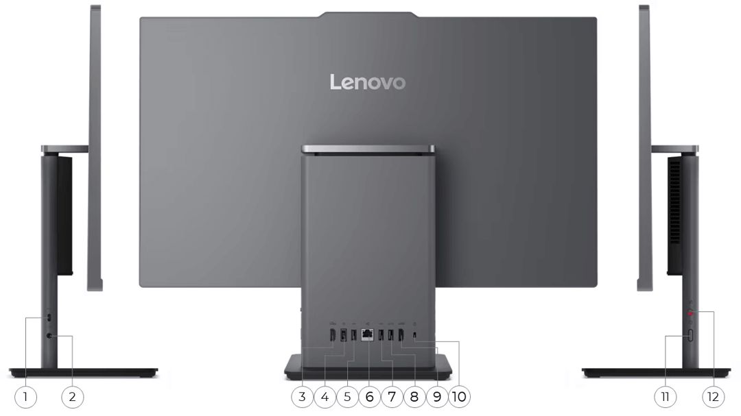 Monoblok Lenovo ThinkCentre neo 50a 27 Gen 5 12SA0028RU — Monobloklar, Bakı (4)
