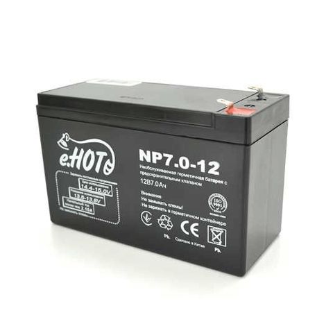 Akkumulyator üçün batareya Enot NP7.0-12 battery 12V 7Ah NP7.0-12 — Bakı