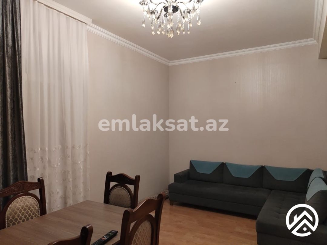 Kirayə (aylıq) 2 otaq yeni tikili 70 m², İnşaatçılar metrosu — Mənzil, Bakı (2)