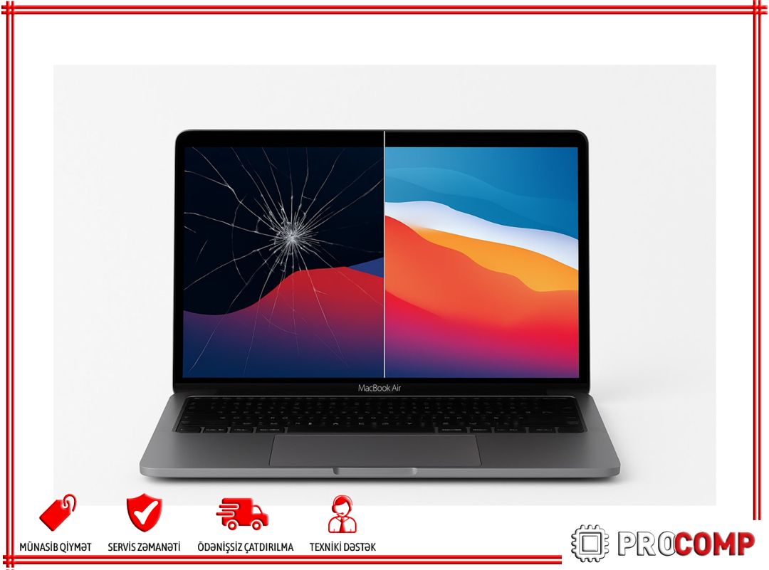 Apple MacBook ekranları — Noutbuk ehtiyat hissələri, Bakı