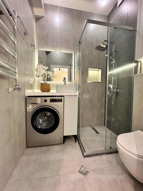 Satılır 2 otaqlı Bina evi menzil (Yeni tikili), 56 m², Xətai rayonu — Mənzil, Bakı (10)
