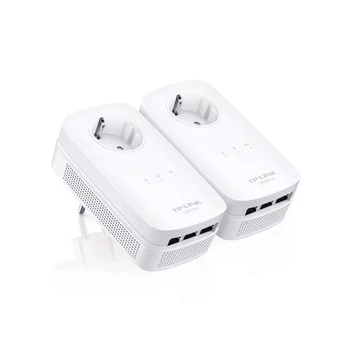 TP Link 3-Port Powerline Starter Adapter TL-PA8030P KIT — Şəbəkə və server avadanlığı, Bakı