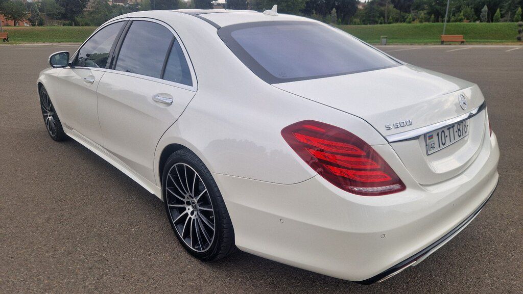 Mercedes S 500, 4.7 L, 2014 il, 160 000 km 10-TT-878 — Avtomobillər, Gəncə (5)