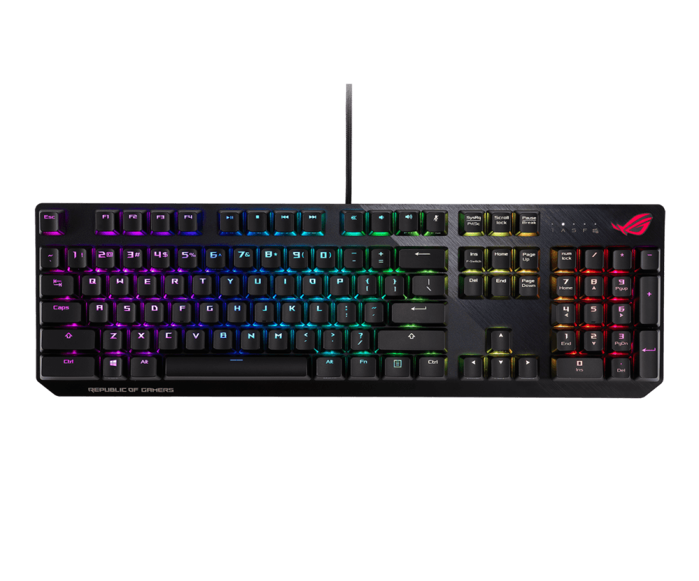 Klaviatura ASUS ROG Strix Scope NX Gaming Keyboard 90MP0186-B0RA00 — Kompüterlər və noutbuklar, Bakı