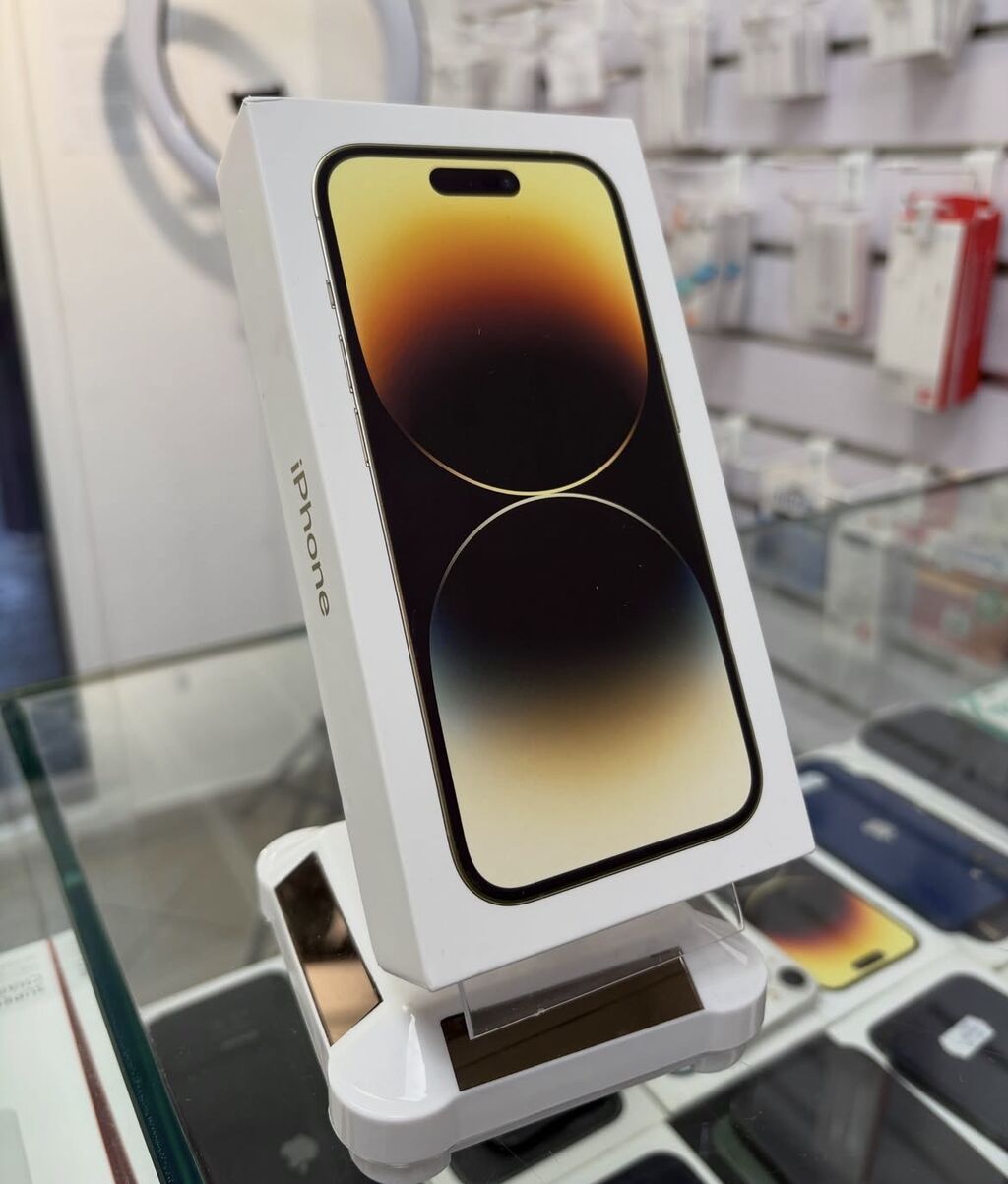 IPhone 14 Pro, 128 GB, Matte Gold, Zəmanət, Simsiz şarj, Face ID — Apple iPhone, Bakı (3)