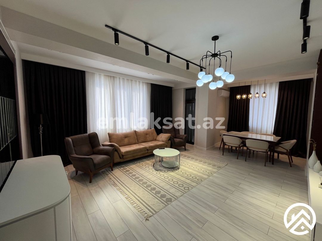 Kirayə (aylıq) 3 otaq yeni tikili 150 m², Badamdar — Mənzil, Bakı (12)