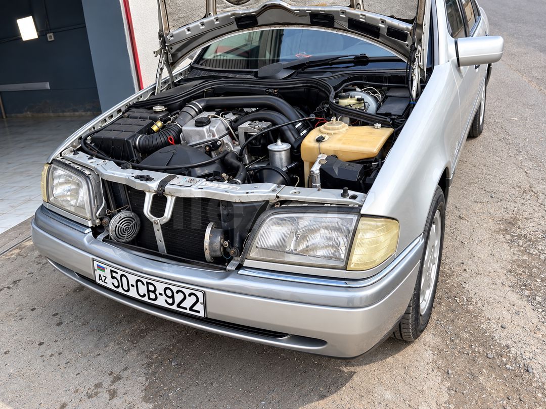 1995 Mercedes-Benz C 220, 2.2 L, 1995, 500,000 km 50-CB-922 — Avtomobillər, Bakı (8)