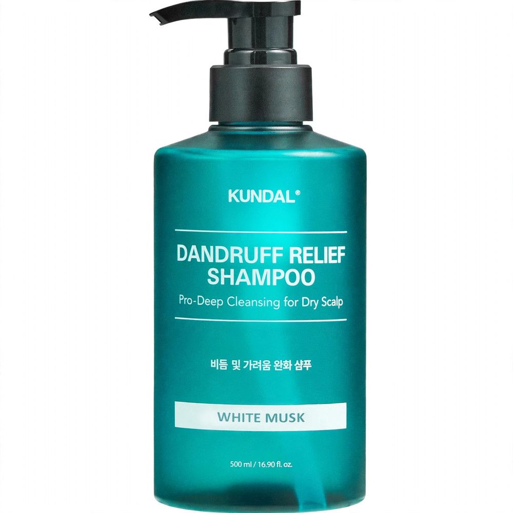 Saçlar üçün şampun Kundal Dandruff Relief White Musk, 500 ml — Mallar, Bakı (2)
