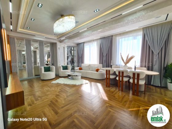 Satılır 4 otaqlı 186 m² yeni tikili Nizami r — Mənzil