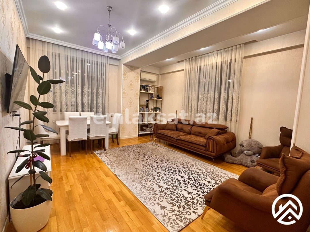 Satılır 3 otaq yeni tikili 140 m², Nəsimi — Mənzil, Bakı (4)