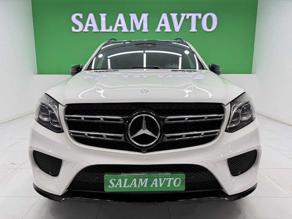 Mercedes GLS 400 4MATIC, 3.0 L, 2016 il, 195 300 km — Avtomobillər, Bakı (2)