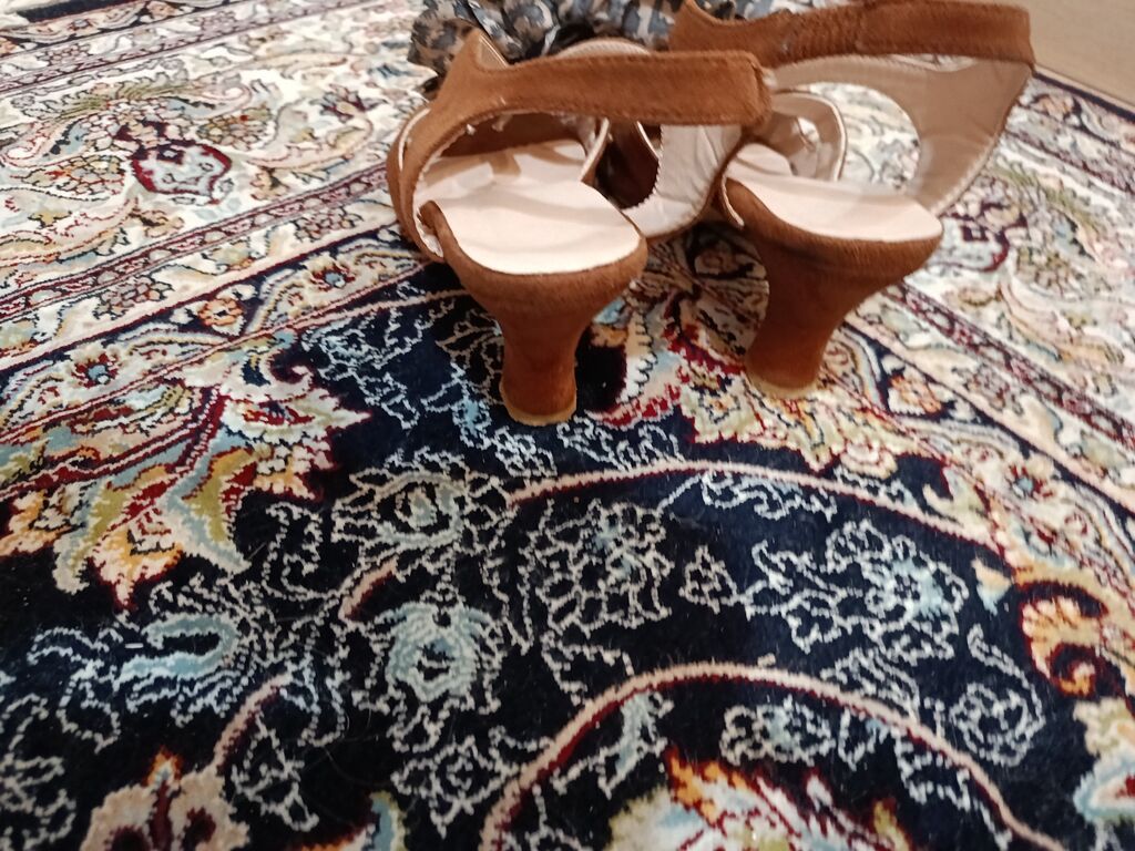 Məhsul dəsti – qadın aksesuarları və yay ayaqqabıları - Ağ bağlamalı — Sandal, Bakı (5)
