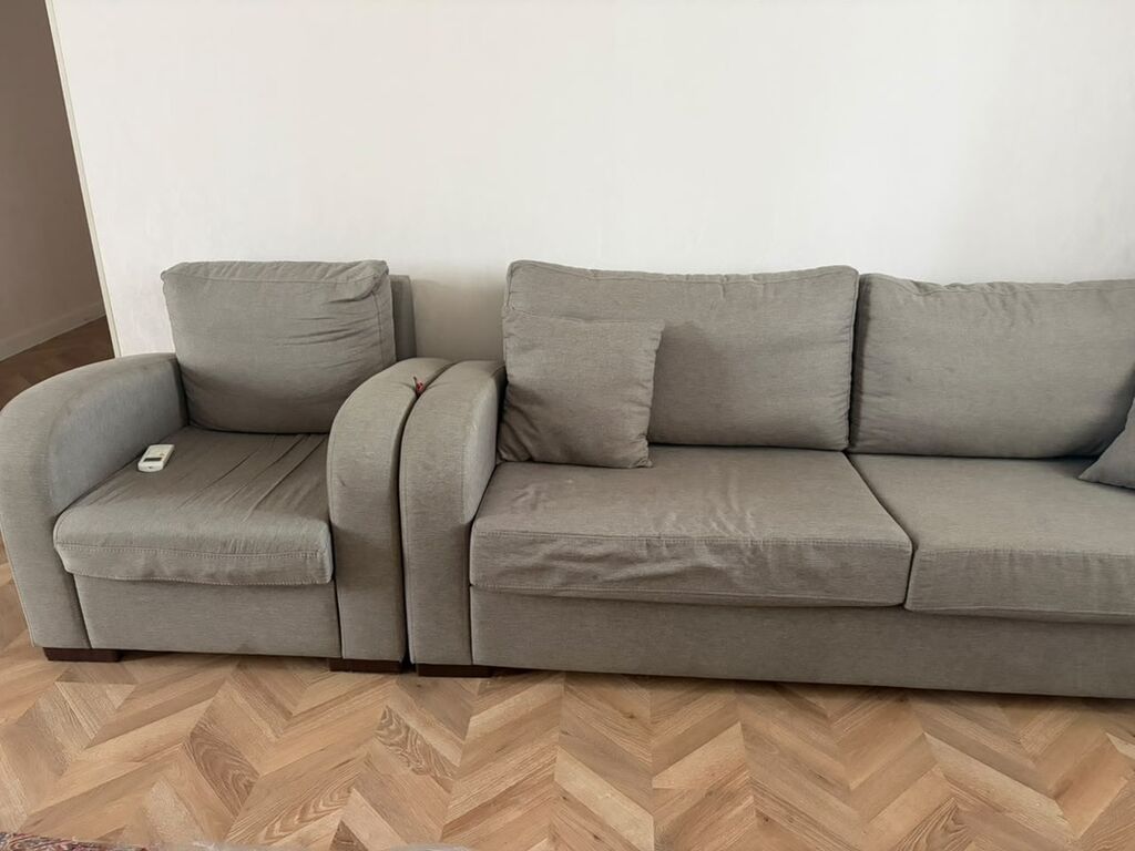 Румынский диван с 2 креслами. В хорошем качестве — Yumşaq mobilya dəstləri, Digah (2)