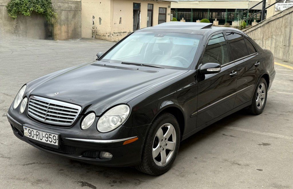 Mercedes E 320 4MATIC, 3.2 L, 2004 il, 248 000 km 90-RU-959 — Avtomobillər, Bakı (3)