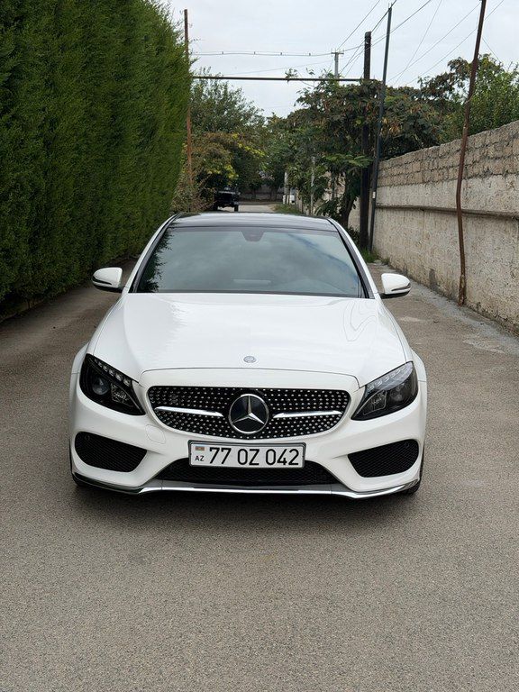 Mercedes C 300, 2.0 L, 2016 il, 202 000 km 77-OZ-042 — Avtomobillər, Bakı (2)