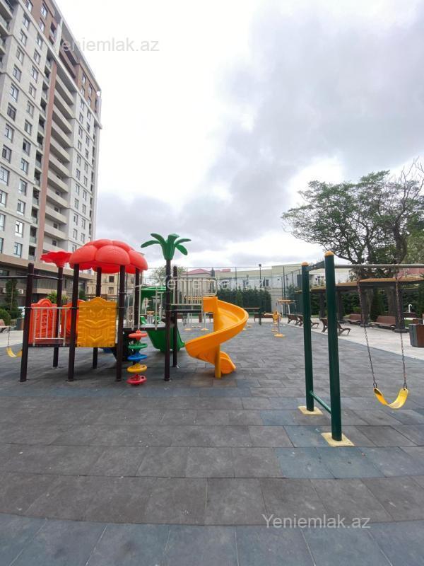 Kirayə 2 otaqlı Bina evi menzil (Yeni tikili), 90 m², Nərimanov rayonu — Mənzil, Bakı (8)