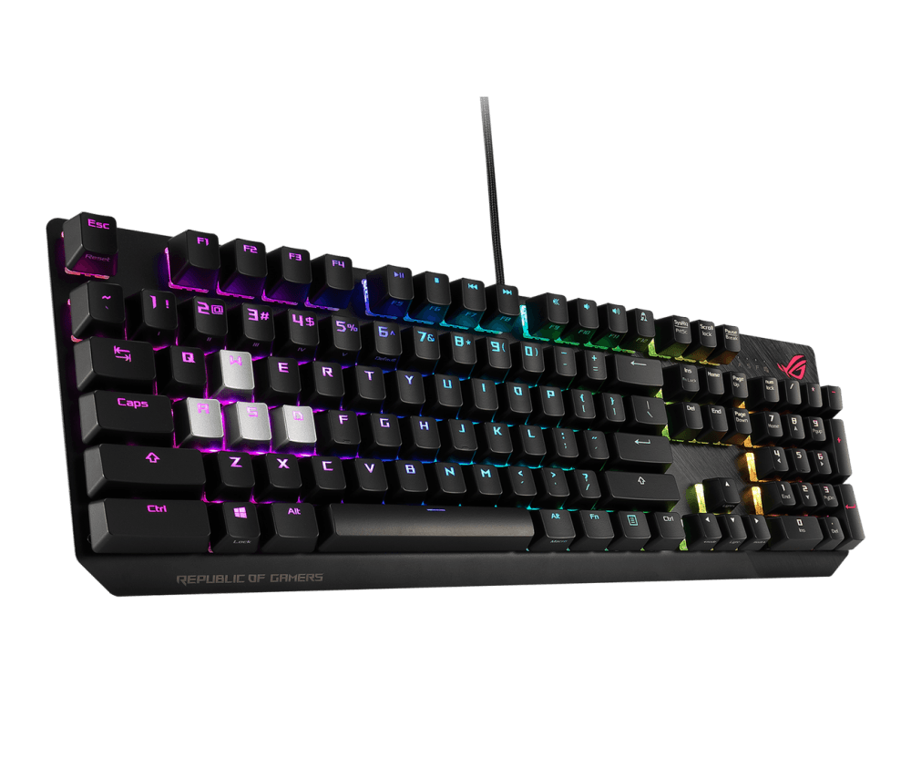 Klaviatura ASUS ROG Strix Scope NX Gaming Keyboard 90MP0186-B0RA00 — Kompüterlər və noutbuklar, Bakı (2)