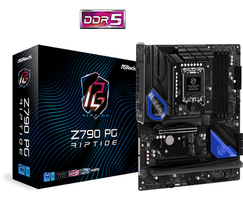 AsRock, Z790 PG Riptide, LGA 1700, DDR5, 192gb, 4800mhz, ATX, 0, 1, 1, 5, 8, 2x8pin 90-MXBJX0-A0UAYZ — Bakı