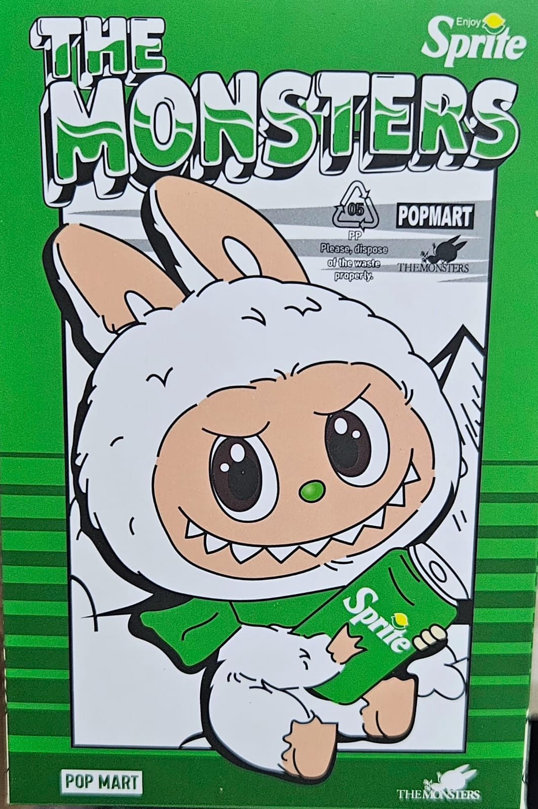 Açar üçün brelok Labubu Monster yaşıl — Mallar, Bakı