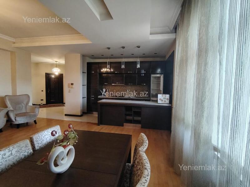 Kirayə 3 otaqlı Bina evi menzil (Yeni tikili), 160 m², Nəsimi rayonu — Mənzil, Bakı (3)