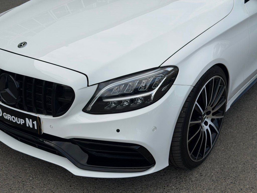 Mercedes C 300, 2.0 L, 2021 il, 80 000 km — Avtomobillər, Bakı (4)