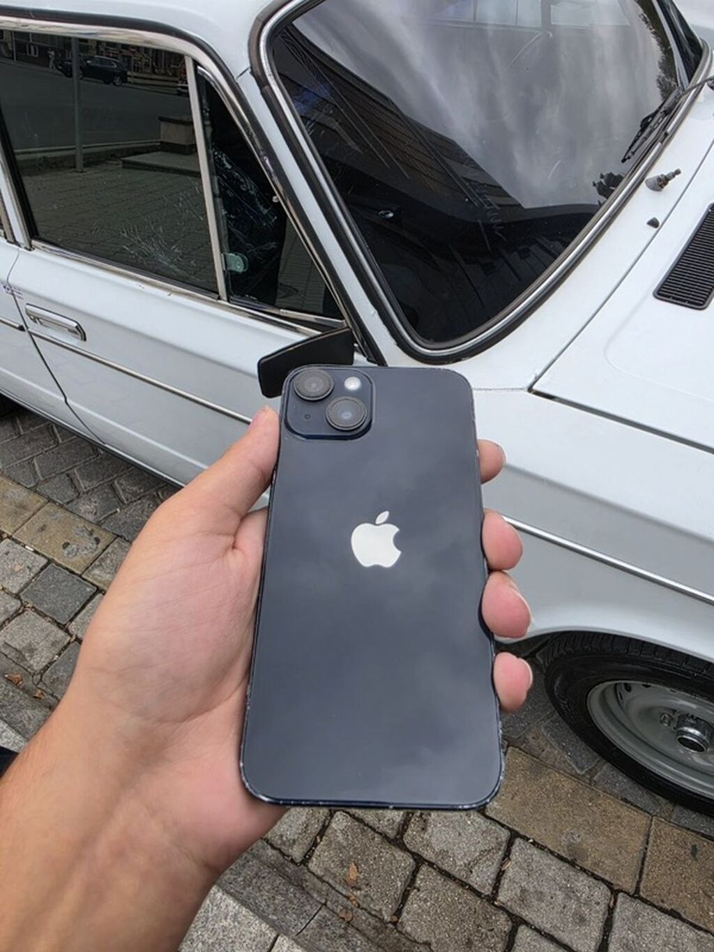 IPhone 13, Qara, Face ID — Apple iPhone, Gəncə (3)