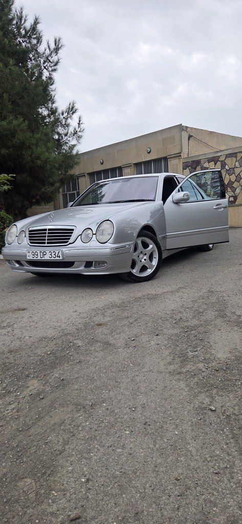 Mercedes E 270, 2.7 L, 2001 il, 280 825 km 99-DP-334 — Avtomobillər, Bərdə