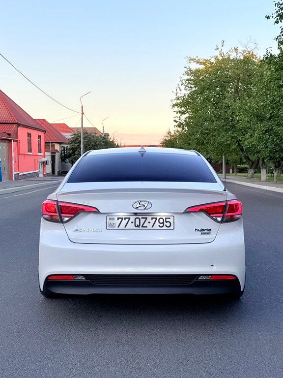 Hyundai Sonata, 2.0 L, 1.4 kWh, 2016 il, 176 000 km 77-QZ-795 — Avtomobillər, Şəmkir (5)