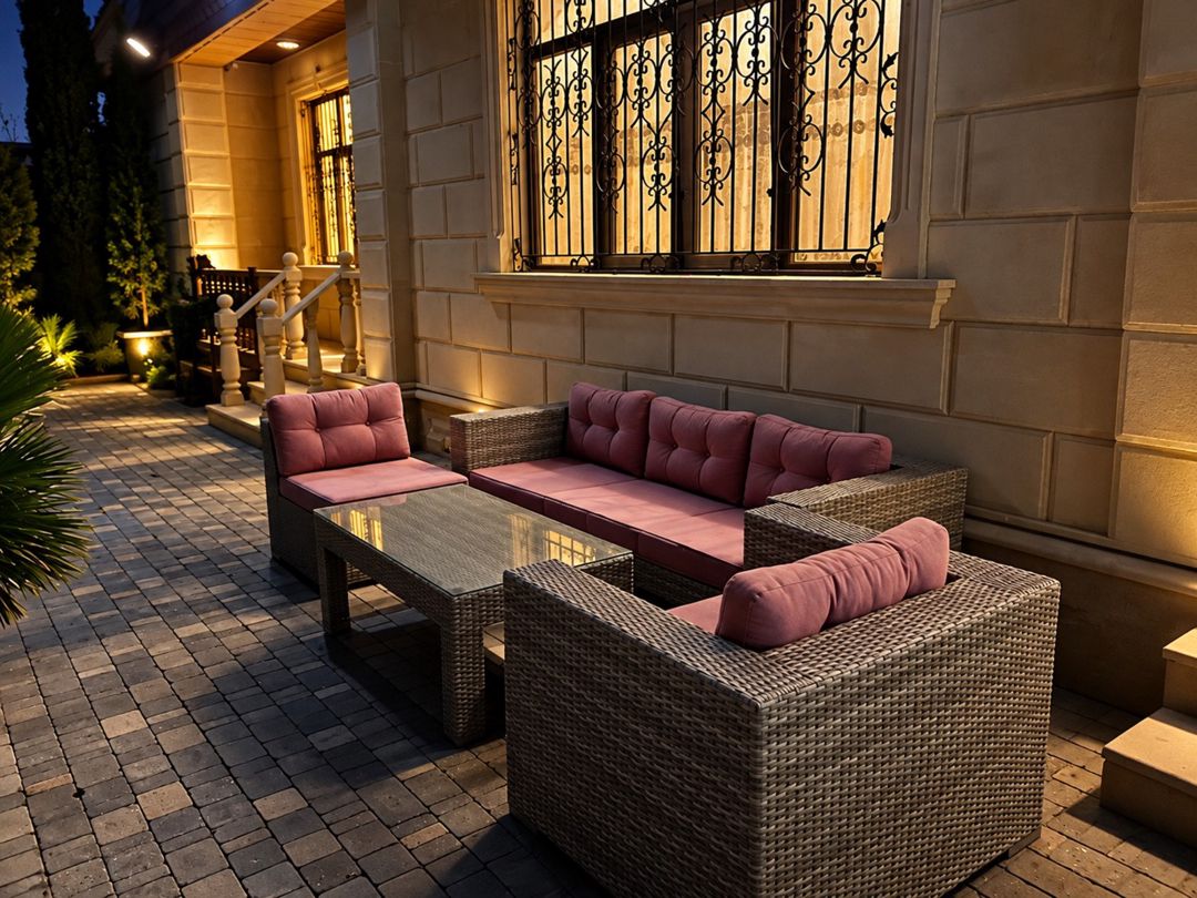 İcarəyə verilir 5 otaqlı həyət evi/bağ evi 300 m² — Ev, villa, Bakı (12)