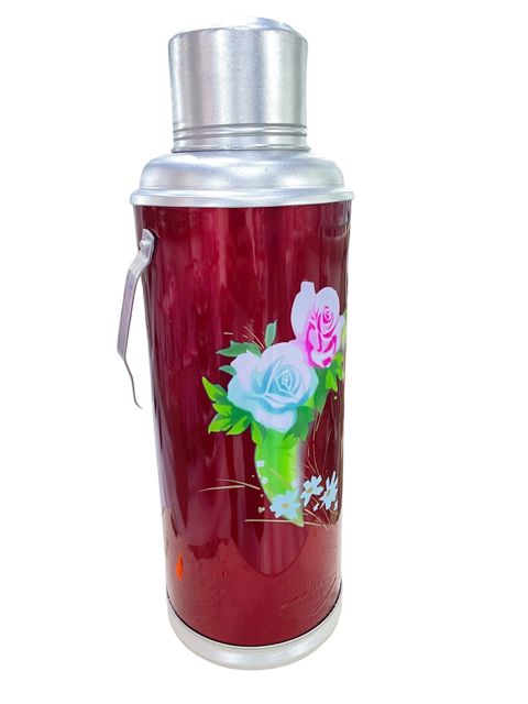 Termos ZTW-TZ7, metal/şüşə, qırmızı, 2 l — Bakı