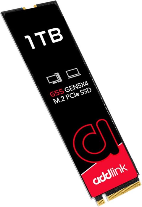 Addlink 1TB G55 M.2 2280 PCIe GEN5X4 NVMe SSD ad1TBG55M2P — Bakı