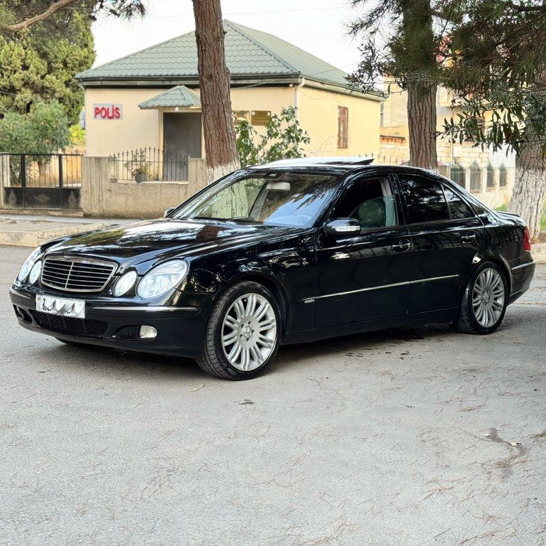 Mercedes E 320, 3.2 L, 2002 il, 320 000 km — Avtomobillər, Bakı (7)