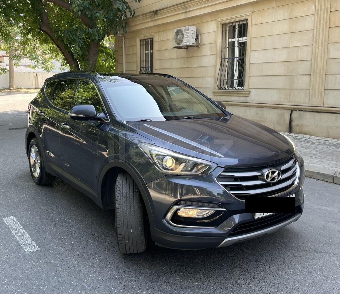 2016 Hyundai Santa Fe, 2016, 195,000 km — Avtomobillər, Bakı (3)