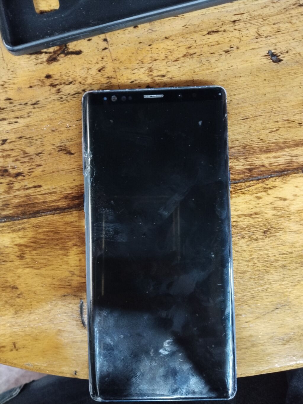 Samsung Galaxy Note 9, 128 GB, rəng - Göy, Qırıq — Samsung, Şəki (2)