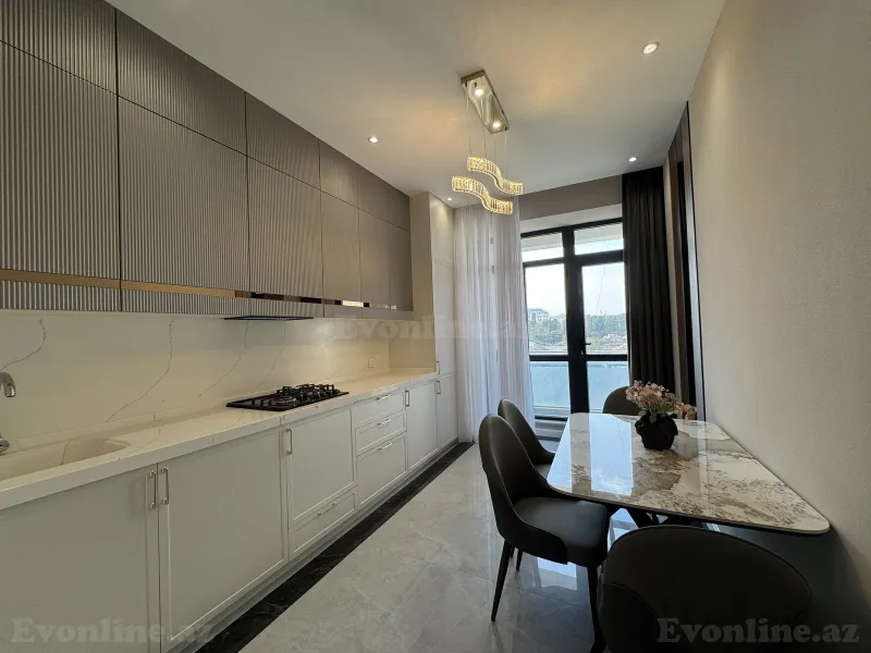 Satılır 3 otaqlı Mənzil Yeni tikili 113 m² Bakı, Binəqədi r., Azadlıq prospekti m — Mənzil, Bakı (5)
