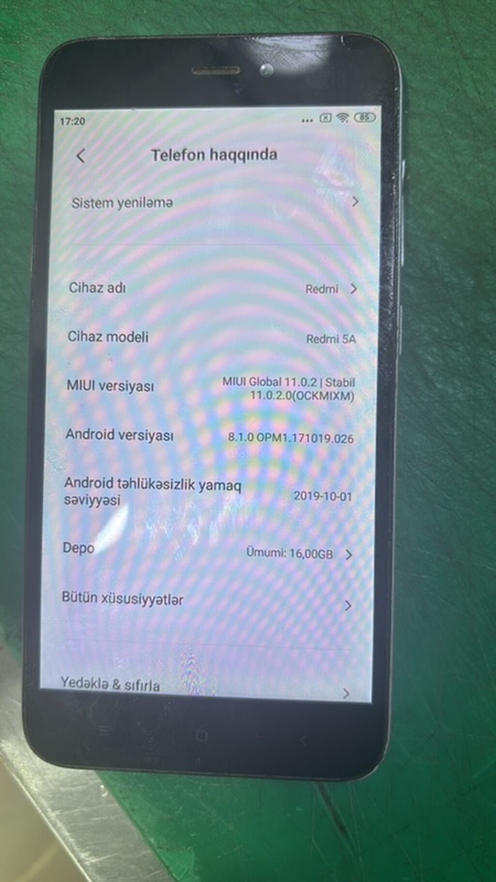 Xiaomi 16 GB, rəng - Gümüşü, İki sim kartlı — Xiaomi, Masazır (2)