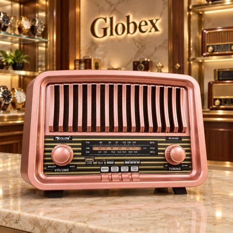 Retro radio tipli səsucaldan kalonka (kod: ha93228-42) — Bakı
