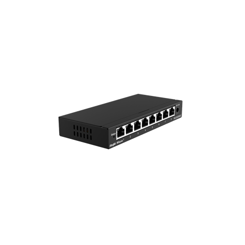 Reyee Switch RG-ES208GC(8-Port Gigabit Smart Switch, 8 Gigabit RJ45 Ports, Desktop Steel Case) — Bakı
