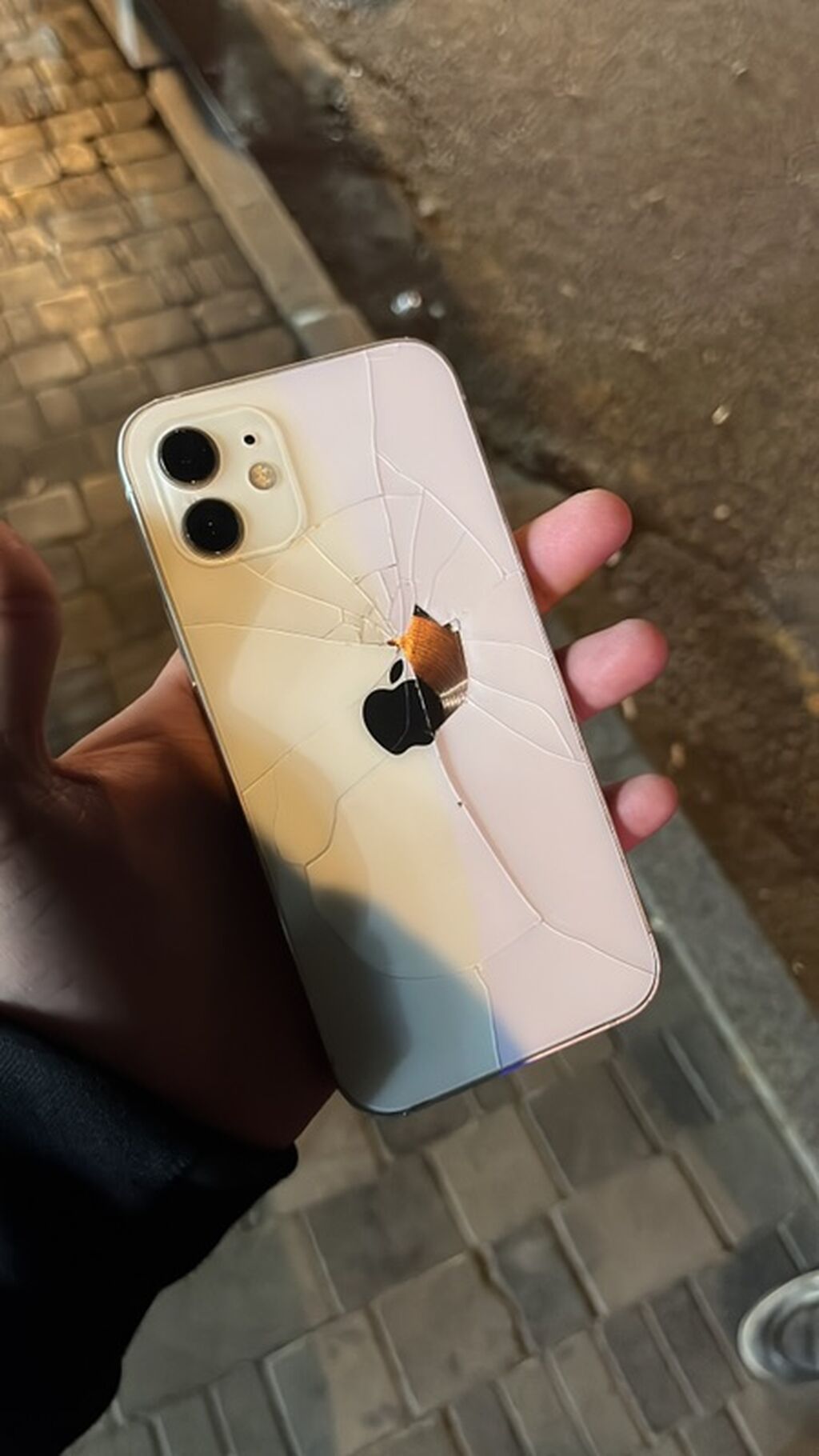 IPhone 12, 64 GB, Ağ, Qırıq — Apple iPhone, Saray (2)