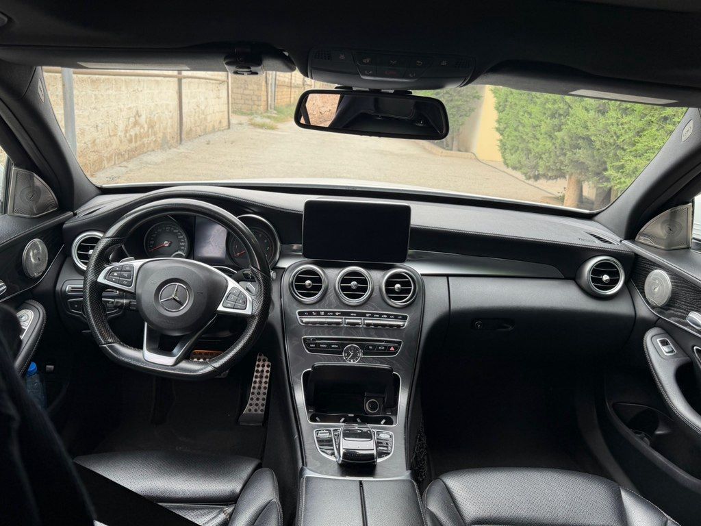 Mercedes C 300, 2.0 L, 2016 il, 202 000 km 77-OZ-042 — Avtomobillər, Bakı (9)